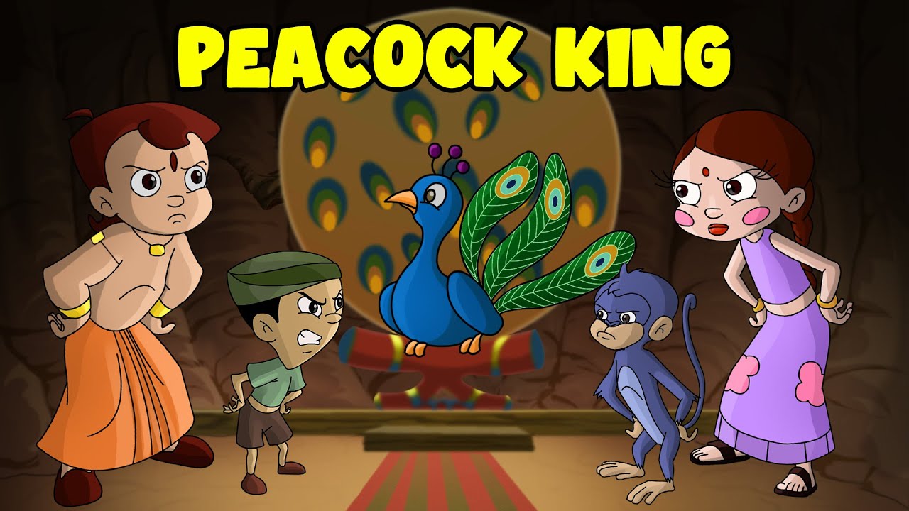 Chutki - Secret of the Peacock King | Cartoons for Kids | Bedtime Stories in Hindi