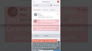 Quick-Tipp: Untis Mobile - Nachrichten durchsuchen screenshot 5