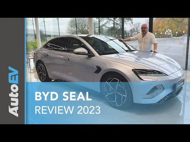 2023 BYD Seal ( Black ) in-depth Walkaround 