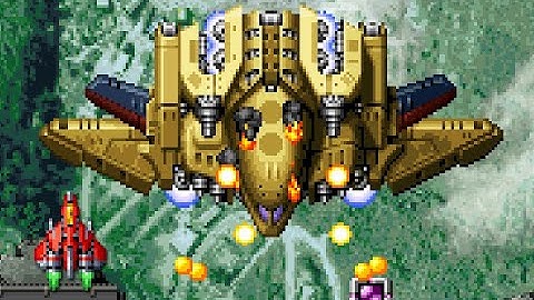 Raiden DX (Arcade) All Bosses (No Damage)