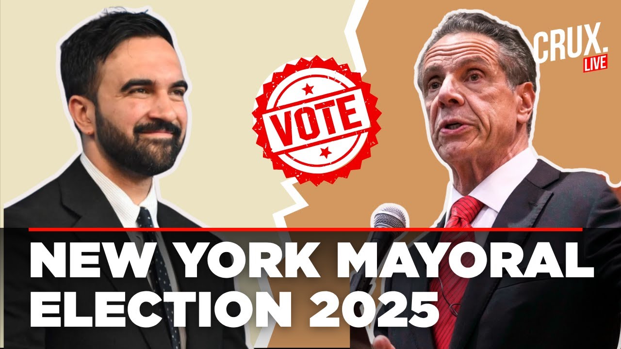 NEW YORK MAYORAL ELECTION LIVE | Zohran Mamdani, Andrew Cuomo Face Off ...