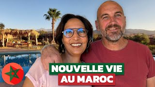 ILS QUITTENT LA FRANCE POUR VIVRE LEUR RÊVE MAROCAIN ET CRÉER 'LES JARDINS DE TAJA'