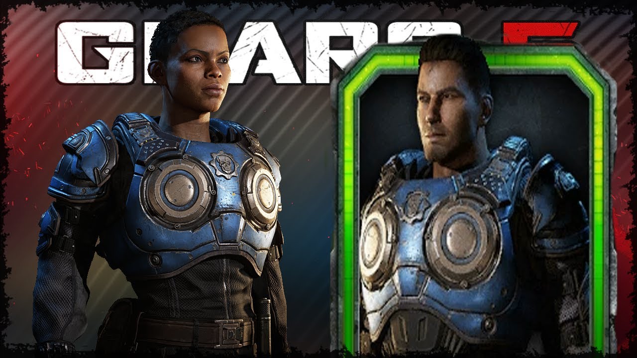 Gears 5 New Character Skin HELMETLESS COG GEARS GAMEPLAY! YouTube