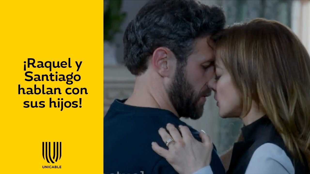 Raquel y Santiago no quieren esconder su amor | Caer en Tentación | C-41 1/2