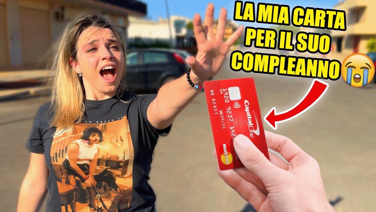 REGALO LA MIA CARTA DI CREDITO ALLA MIA RAGAZZA MA FINISCE MALISSIMO ...