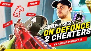 2 CHEATERS en RANKED DIAMANT, ON LES DEFONCE ⚡️ Rainbow Six Siege