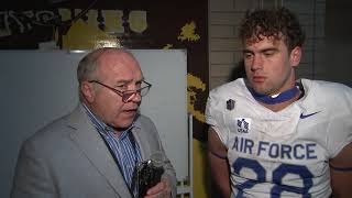 Troy Calhoun and Players Post Wyoming