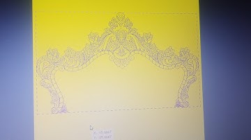 How to make Bed in Artcam 2D/2.5D bed design in artcam 2017/18 for beginner #artcam2018