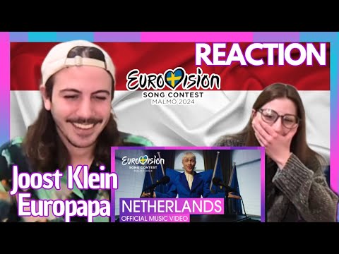 ?? My Sister's Reaction Joost Klein - Europapa - Netherlands Eurovision 2024 (SUBTITLED)