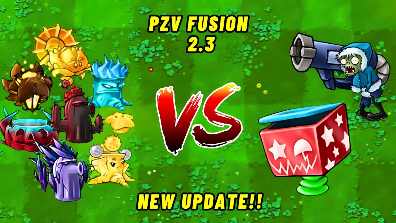 PvZ Fusion Challenge 2.3 - All New Fusion Plants Vs All New Zombies ...