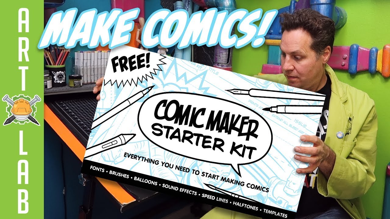 Create Your Own Comic Book Kit (Kit)