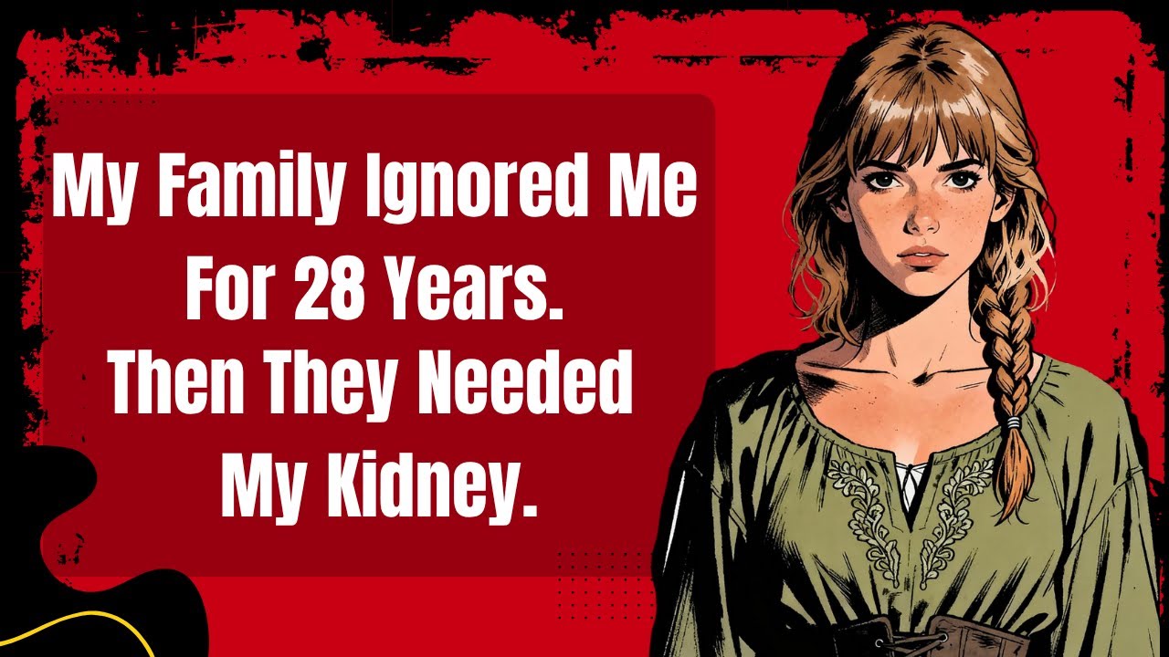 My Family Ignored Me For 28 Years. Then They Needed My Kidney. - YouTube
