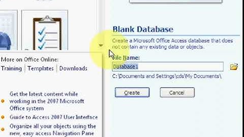 Free Learn Microsoft Access 2007 Urdu Video Course Class 1