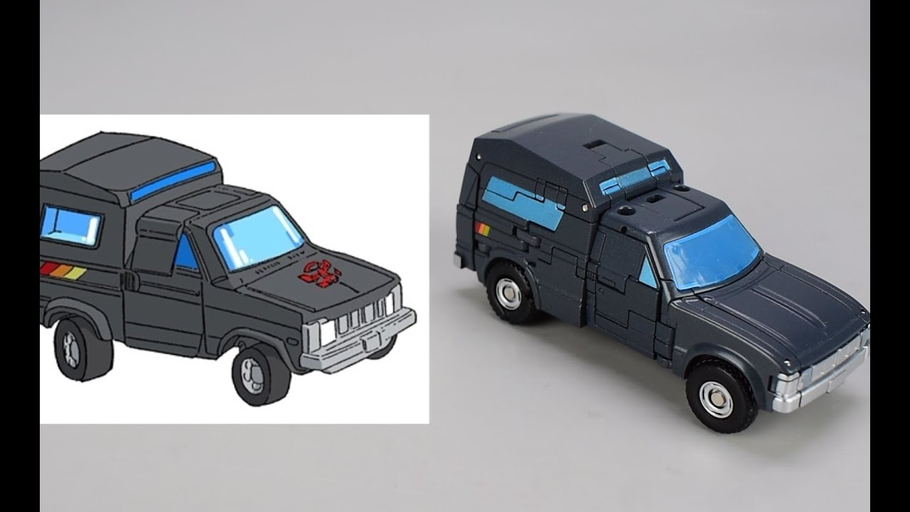 原来车窗真的没涂装！变形金刚NA开路先锋玩具开箱逆变- YouTube