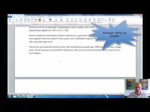 Word 2010 - Sett inn hyperkobling