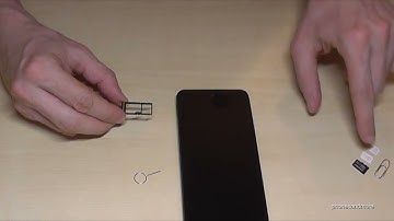 Poco M6 5G: How to insert the SIM card? Installation of the nano SIM cards (Tutorial)