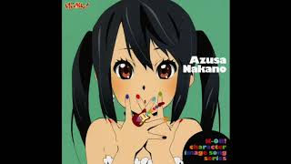 Vignette de la vidéo "K-On! Azusa Nakano Character Image Song - 「私は私の道を行く」"