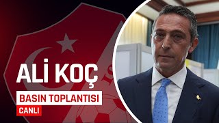 Ali Koç Basın Toplantısı Tff Ve Seçim Tarihi Tartışmaları