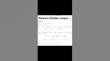 Riemann Stieltjes Integral | Real Analysis | Real Analysis for csir net| #maths #riemannintegral