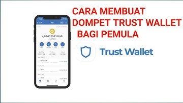 CARA MEMBUAT DOMPET TRUST WALLET UNTUK PEMULA