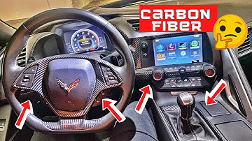 Z06 Corvette Carbon Fiber Interior upgrades (Installation Video)