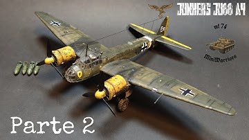 Junkers Ju 88-a4 escala 1/72 REVELL PARTE 2
