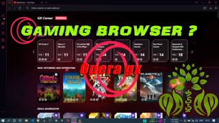Gaming Browser - Opera GX_TAMILMARAM screenshot 5