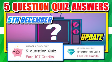 5 question Quiz Answers Score 100% | Quick video Quiz | Videofacts