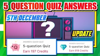 5 question Quiz Answers Score 100% | Quick video Quiz | Videofacts