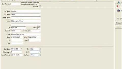 Entering Registration Form into Medisoft software Video1.wmv