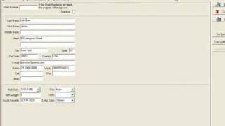 Entering Registration Form into Medisoft software Video1.wmv