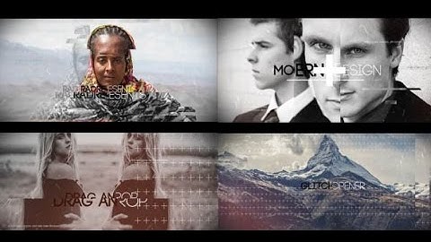 Glitch Slideshow - After Effects Template