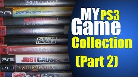 My PS3 games Collection (part 2)
