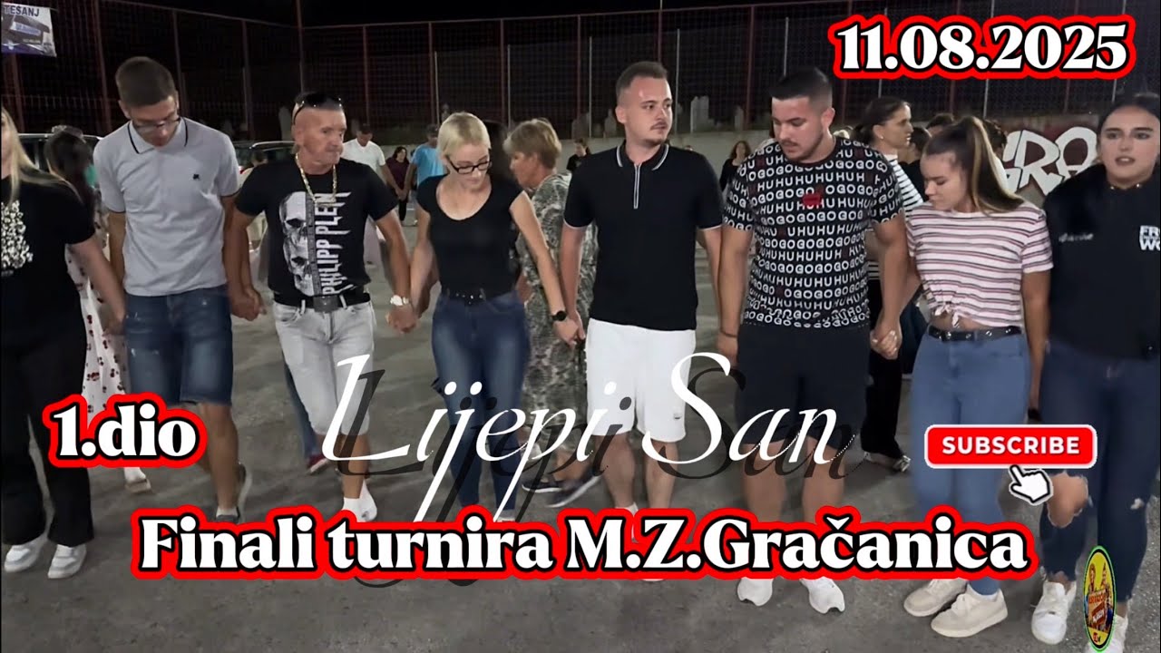 Sijelo na otvorenom M.Z. Gračanica / Finali Turnira / kolo pjesme 1.Dio /11.08.2025/