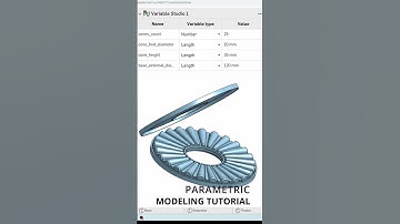 Parametric modeling tuorial teaser #shorts #3d #modeling #mechanical