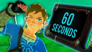 The Story of Breath of the Wild in 60 Seconds #shorts