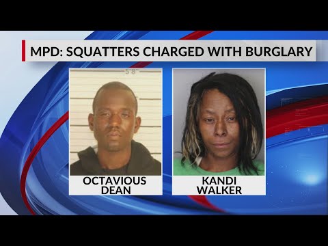 Squatters accused of moving into two rental homes, changing locks