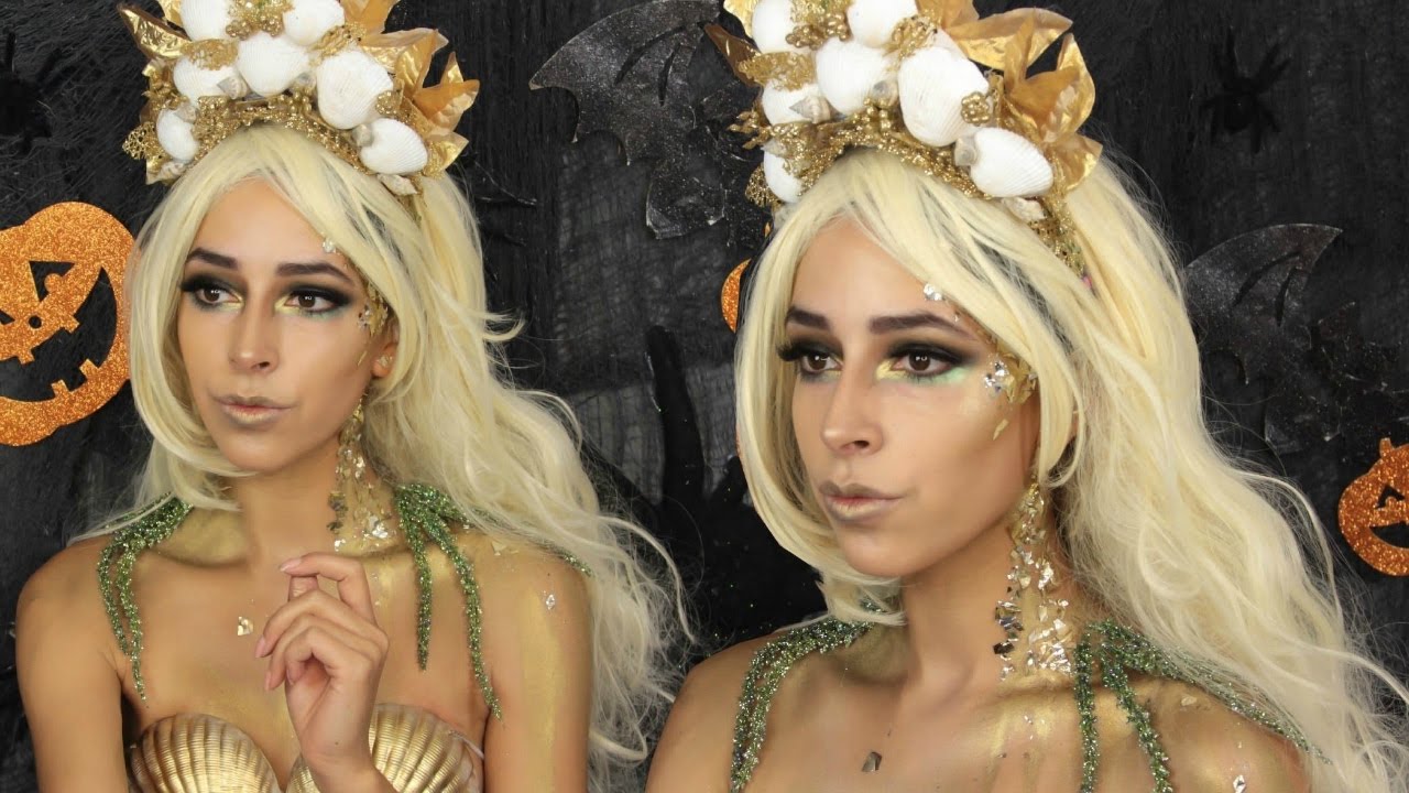 Mermaid Halloween Makeup Tutorial
