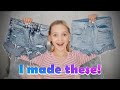 Diy distressed jean shorts boredom busters with lilly k 