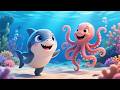 Baby Shark Dance Party 🦈🎉 | Fun Kids Song | Energetic Nursery Rhyme for Toddlers
