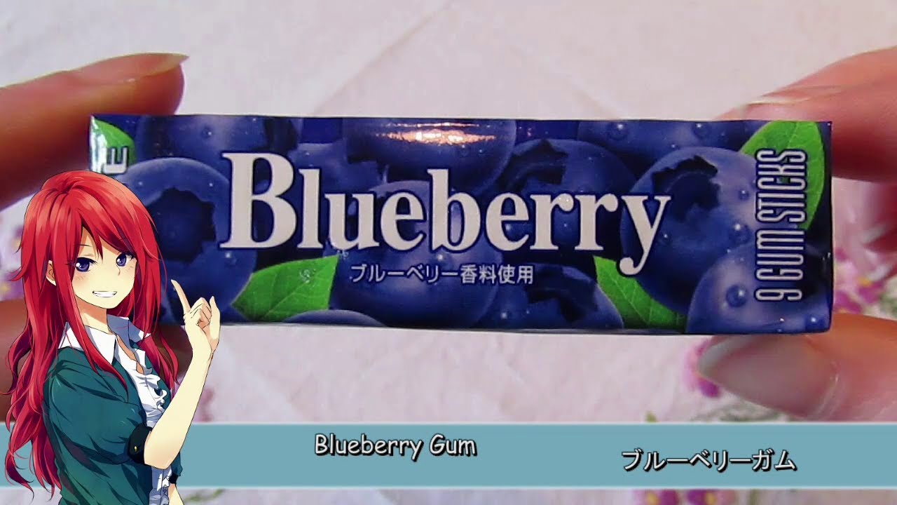 Blueberry Gum - ブルーベリーガム / Lotte - ロッテ