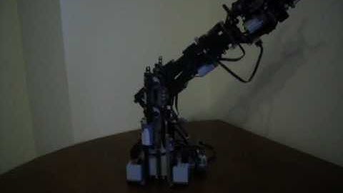 Lego Technic Robotic Arm Testing Elbow 2