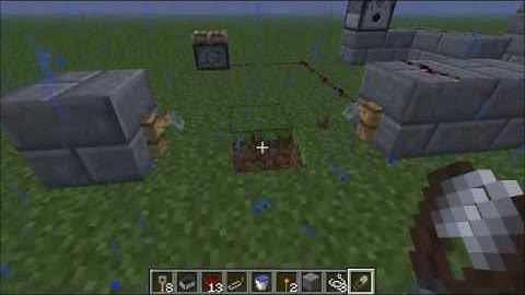 Minecraft Tripwires tutorial