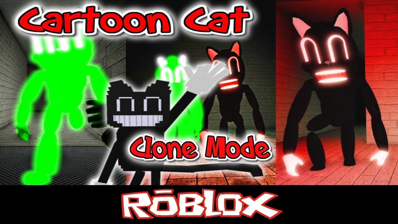 Clone Mode Cartoon Cat By Mamba1001 Roblox Youtube - roblox cat skin