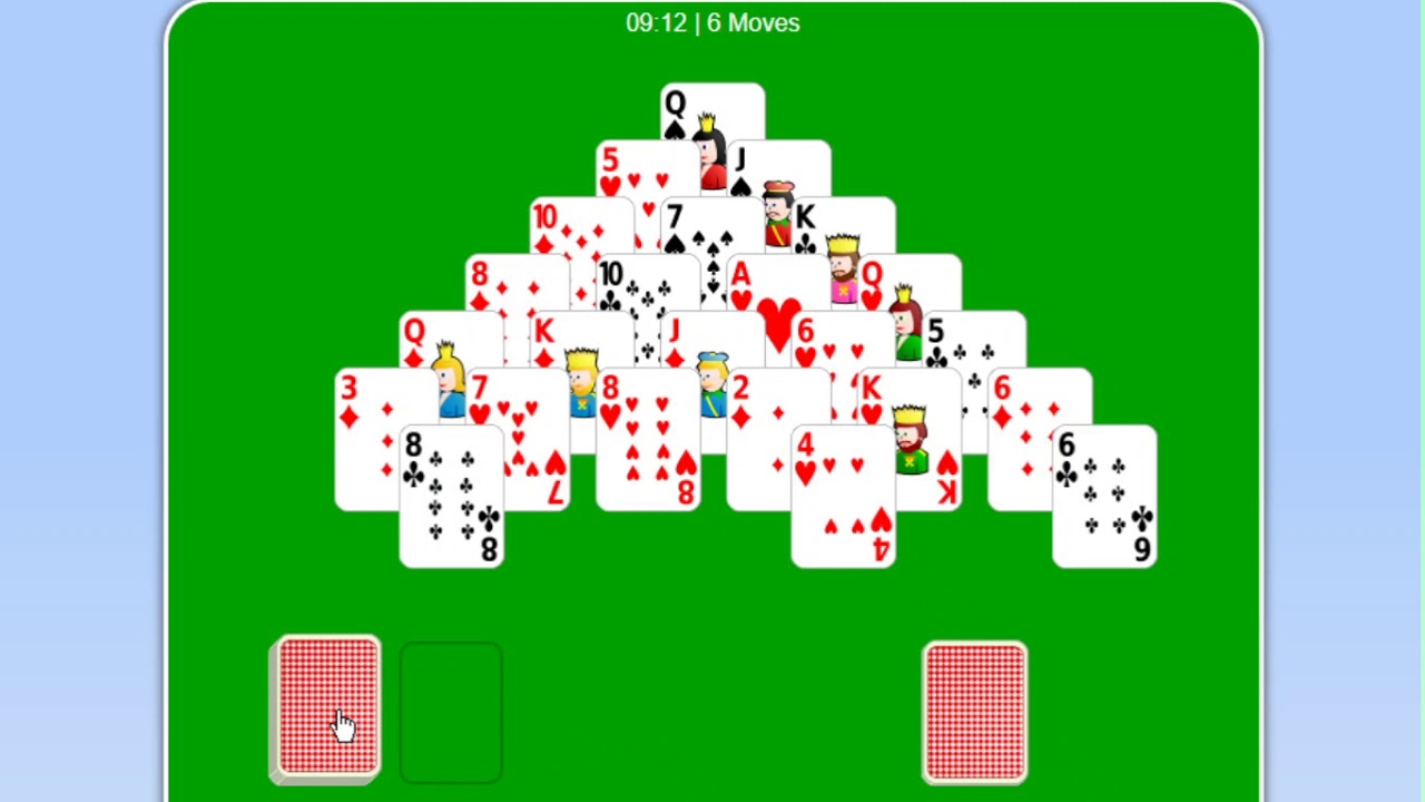 play free pyramid solitaire
