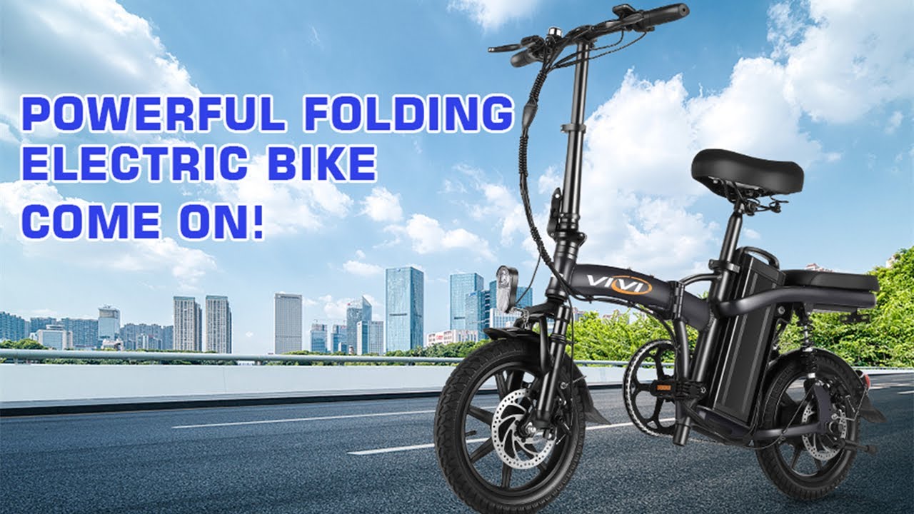 VIVI Z8 City Commuter BMX Electric Folding Bike 350W YouTube