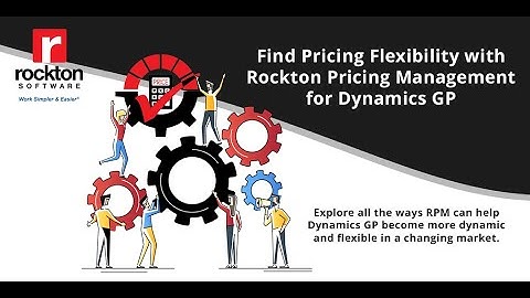 Find Pricing Flexibility with Rockton Pricing Management for Dynamics GP