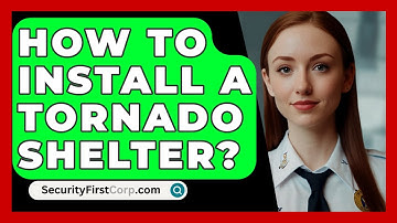 How To Install A Tornado Shelter? - SecurityFirstCorp.com