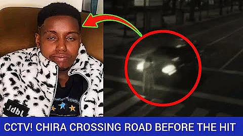 ALISUKUMWA! CCTV Footage Shows Brian Chira Running Before Being Hit By A White Lorry