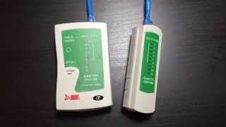 HDE Network Cable Tester Review - RJ-45 & RJ-11